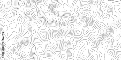 Abstract wave paper curved reliefs background .gradient multicolor wave curve lines banner background design, topographic contours map background, Vector geographic contour map.