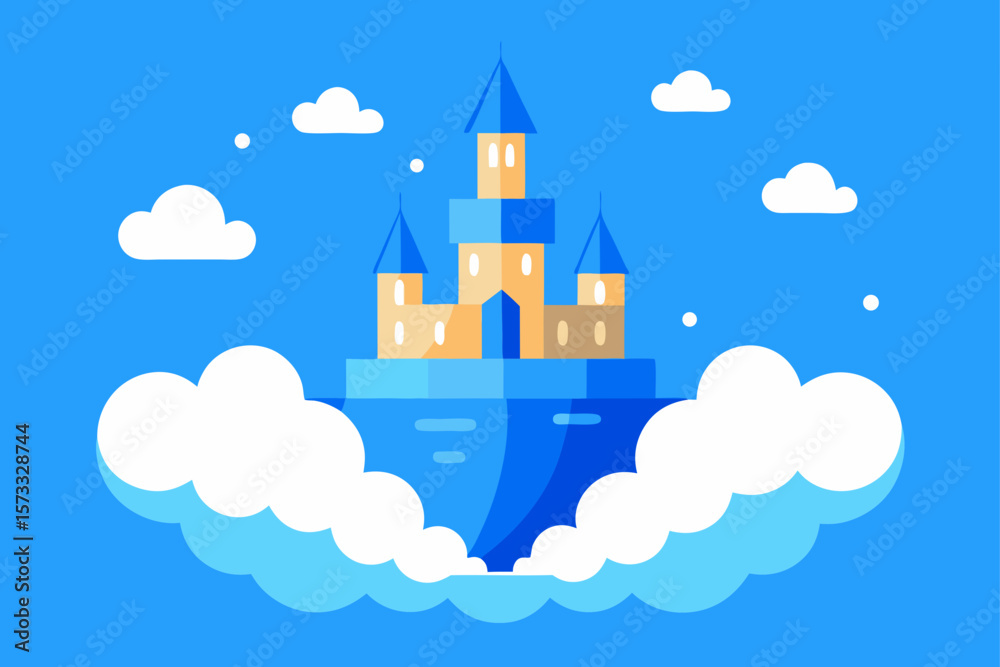 Obraz premium fairy tale castle