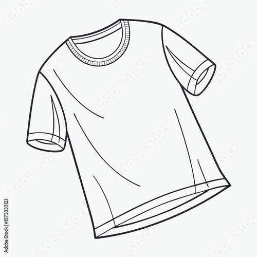 Modern t shirt graphic design with bold geometric shapes and text