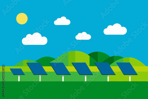 solar panels on green field with sheep