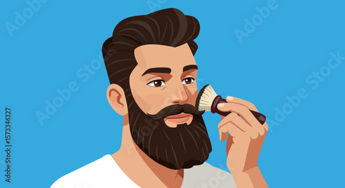 Applying Shaving Cream or Pre-Shave Oil for a Smooth Shave A Man's Guide to Perfecting His Shaving Routine