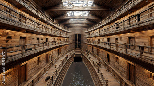 Empty Ark: A Detailed Look at Noah’s Vessel’s Inside