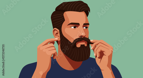 Guide to Men's Beard and Mustache Styling Shaping and Maintaining a Well-Groomed Look