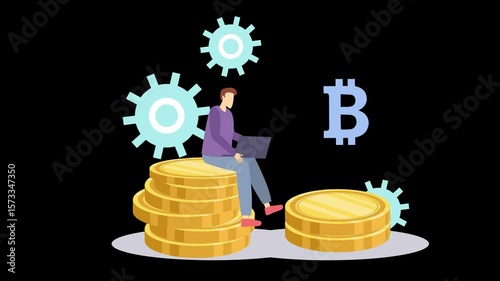 businessman with money