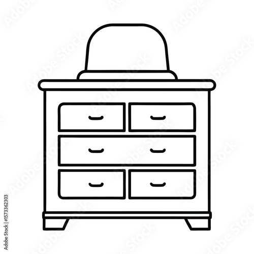 vector illustration of furniture
