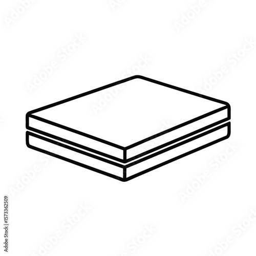 mattress vector art icons