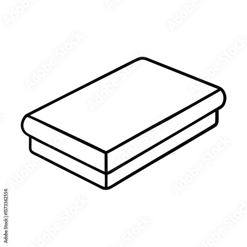 mattress vector art icon
