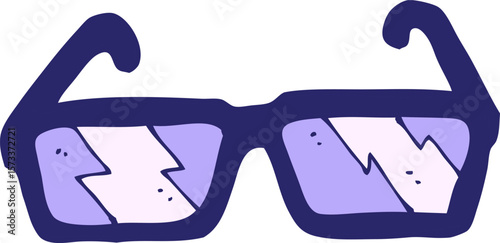 cartoon glasses