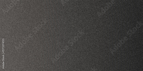 Dark gray black grainy background noise texture monochrome gradient for web banner header poster backdrop design