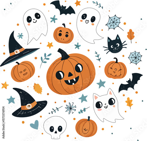 Cute Ghost Halloween svg Bundle, Retro Ghost png, Retro Floral Ghost png, Dog Ghost svg, Ghost Reading svg, Spooky Season, Halloween png