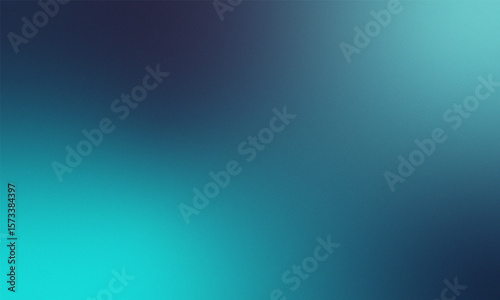 Calming Blue and Teal Gradient Background with Subtle Texture Overlay Design new 2025 trendy grainy gradient background