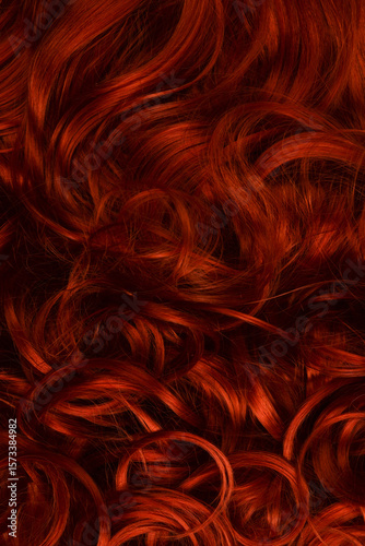 Wallpaper Mural Red hair background. Curly red hair. Torontodigital.ca