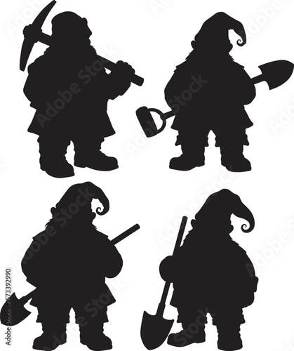gnome silhouette