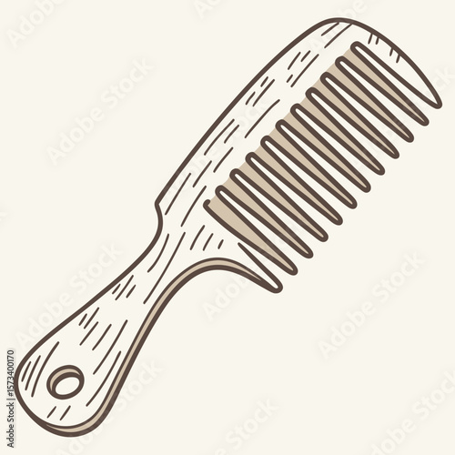 wood comb