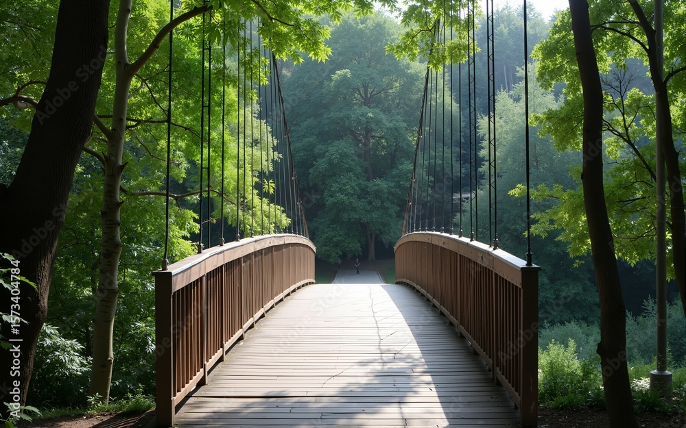 Obraz premium Foot Bridge. High quality