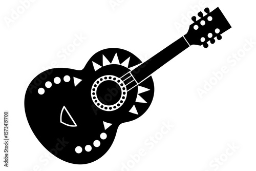 electric guitar vector illustration