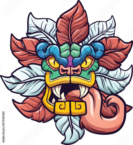 Quetzalcoatl Head
