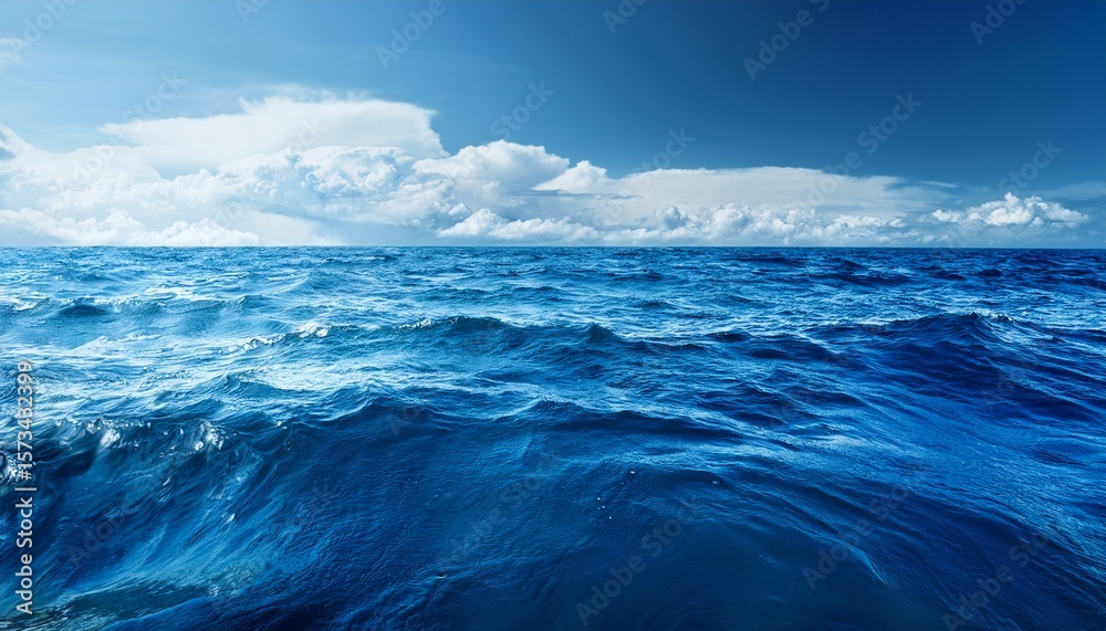 Fototapeta premium blue sea water surface