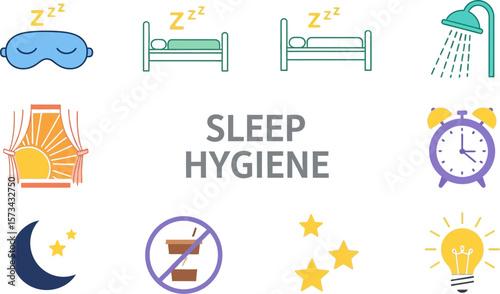 Sleep hygiene tips for better sleep habits and a good night rest routine