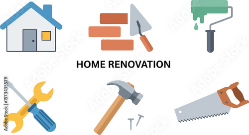Home improvement and renovation tools for diy projects and construction work