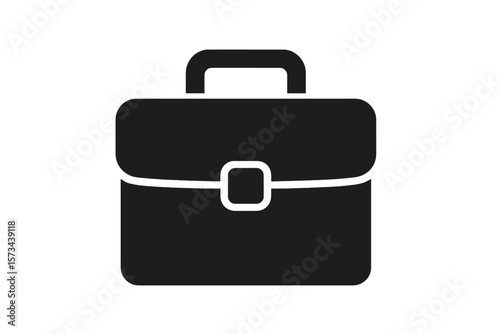 Isolated black vector icon on a transparent background