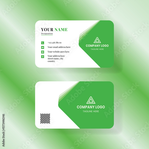 professional and elegant looking business card design template