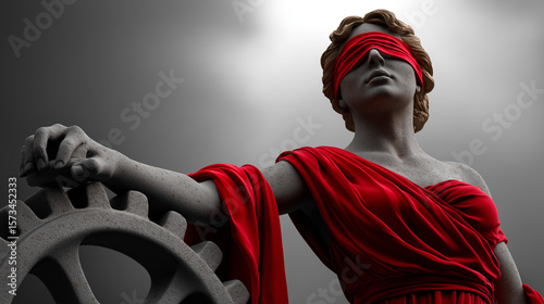 Lady Justice of Labor – Symbolic Fusion of Law and Industry