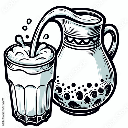 Ayran drink