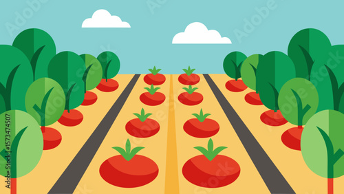 Vector illustration set of fresh, healthy apples and an apple tree with fruit, perfect for food and nature designs