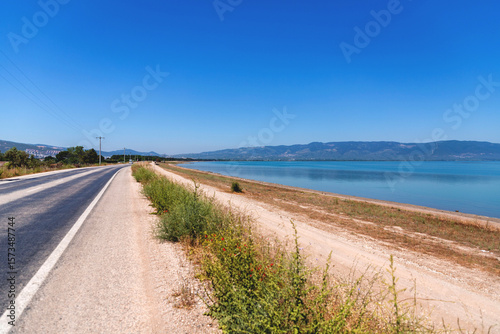 Lake İznik is a freshwater lake in the Province of Bursa, Turkiye.