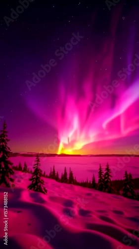 sunset over the sea Aurora beautiful 