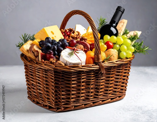 Gourmet cheese basket