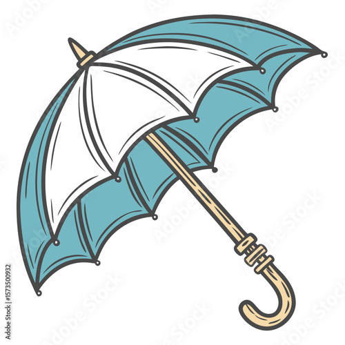 “Umbrella Isolated Vector Illustration”