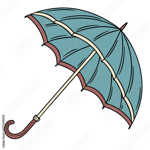 umbrella isolated on white background