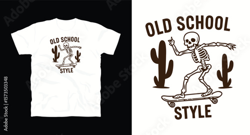 skateboard in minimalistic style with grunge vintage, art typography slogan, freestyle skateboard graffiti, urban typography street art graffiti slogan, graphics graffity sports. T, eps10