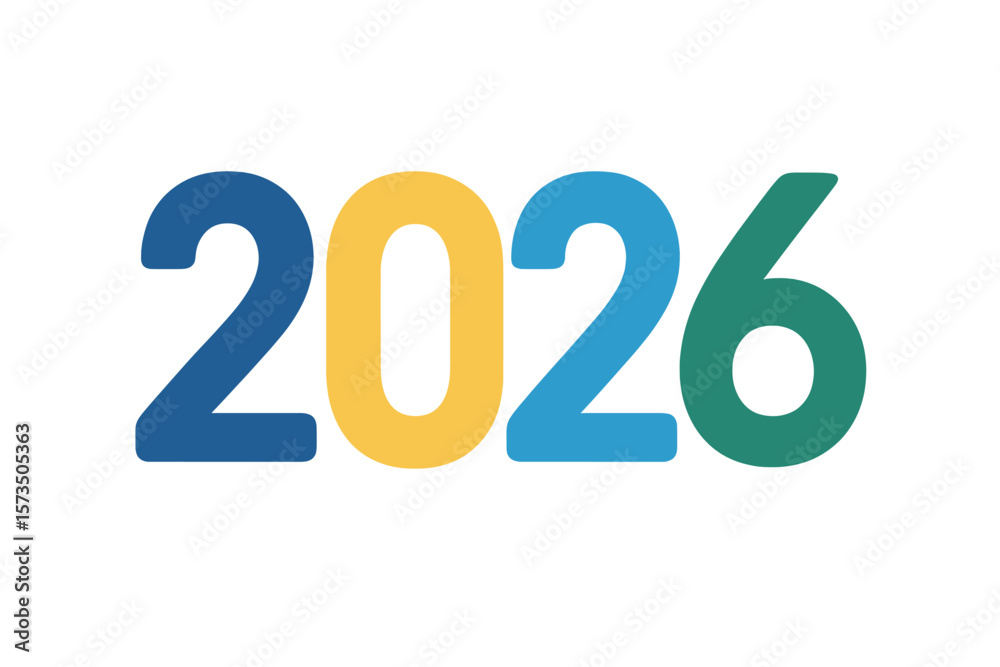 2026 Hand Drawn Numbers, Brush Painted New Year Design, Colorful Vector Illustration for Poster, Banner, Website, Calendar, Modern Typography, Transparent PNG 2026 Hand Drawn Numbers, Brush Painted New Year Design, Colorful Vector Illustration for Poster, Banner, Website, Calendar, Modern Typography, Transparent PNG