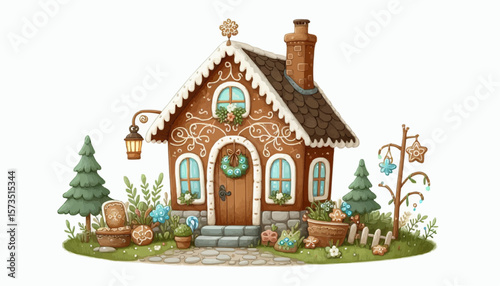 christmas gingerbread house