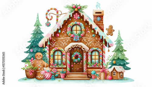 christmas gingerbread house