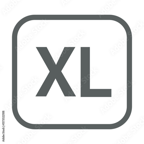 XL Size Icon