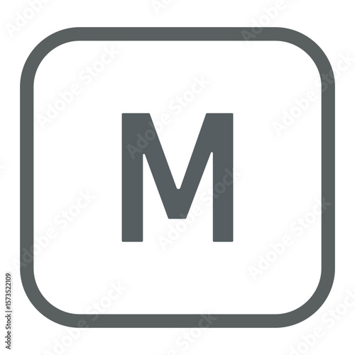 M Size Icon
