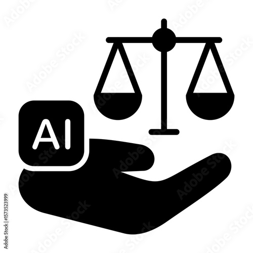 Fairness Solid Style Icon