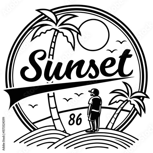 summer beach party poster