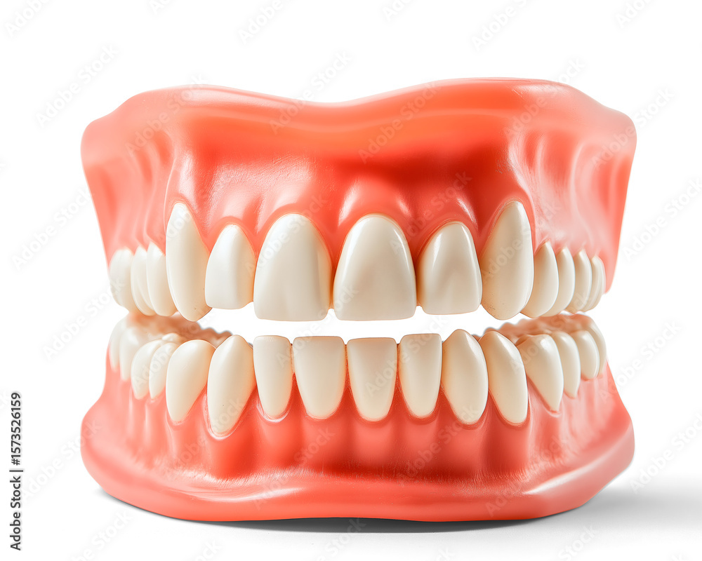 Obraz premium teeth isolated on white