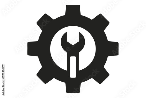 A striking 3D illustration of a wrench and bolt, alongside a wrench and gear, symbolizing industrial engineering, teamwork, and the intricate mechanisms of modern machinery