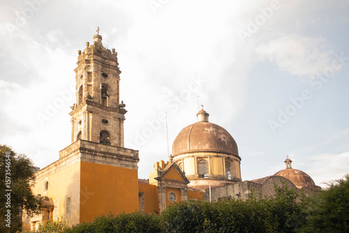 Church of the Immaculate Conception in the magical town of Mineral del Chico, Hidalgo, Mexico