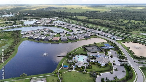 southern view of the undeveloped land in north Sarasota, Florida from Lakewood Ranch onward
