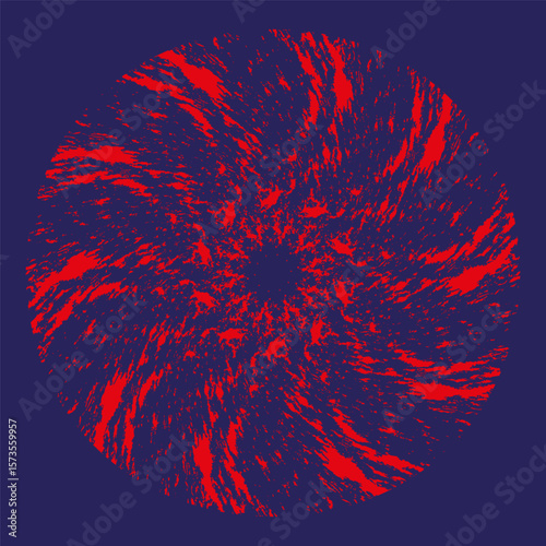 Fotografie Carmine eruptive circle