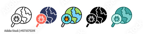 Pandemic multiple icon
