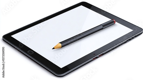 Wallpaper Mural Digital tablet with pencil, perfect for sketching, note-taking, and creative work Torontodigital.ca