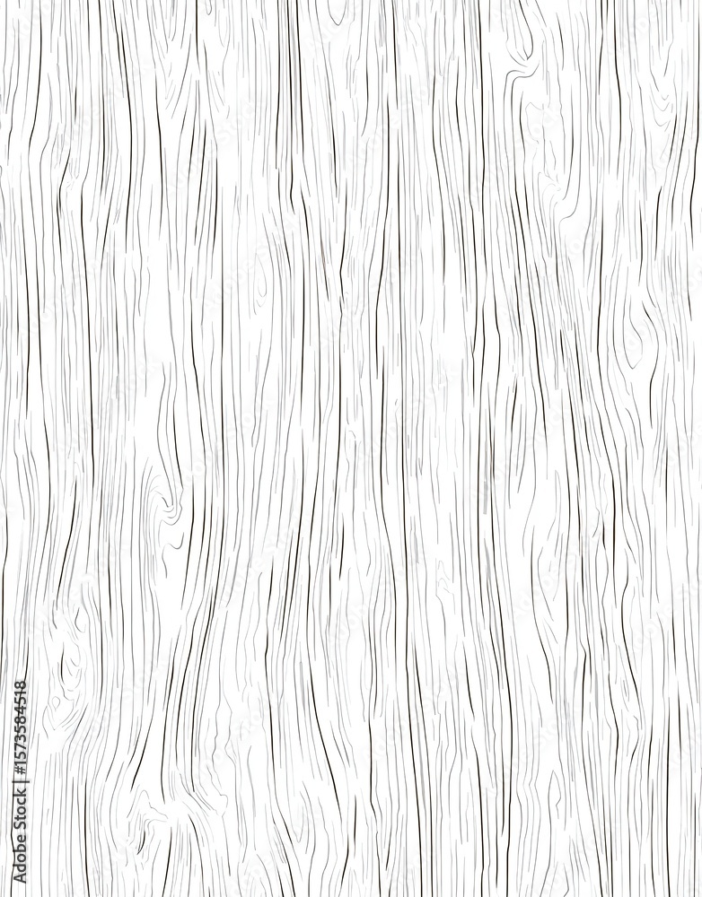 Vector Wood Grain Outline Pattern for Decorative & Rustic Design Elements